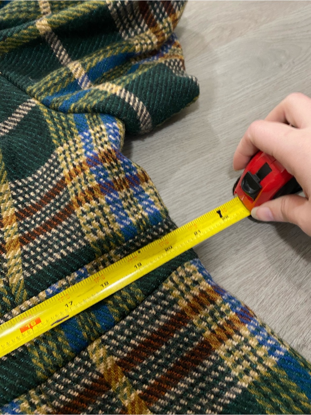 Ivy City Co Holly Plaid Tartan Puff Sleeve Midi Dress Plus Size 1x - Picture 10 of 11